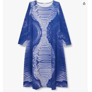 Making the Cut Season 3 Episode 6 Winning Look Georgia's Printed Maxi Dress 5X